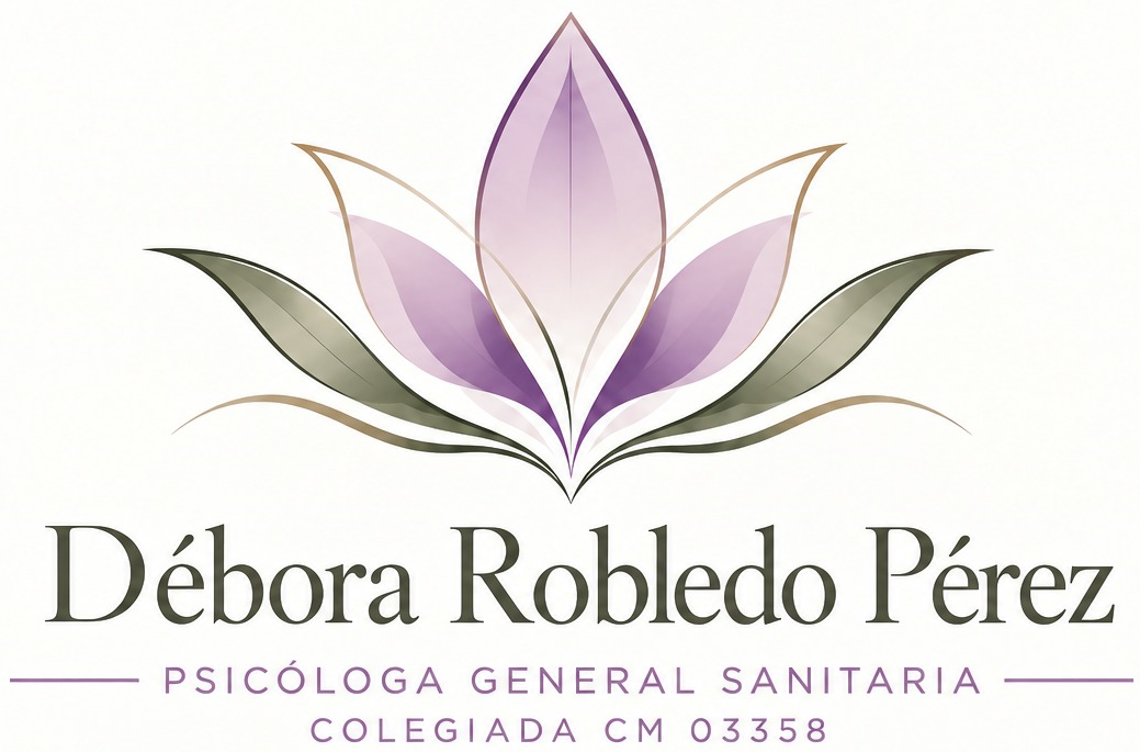 Logotipo Débora Robledo Pérez - Psicóloga General Sanitaria